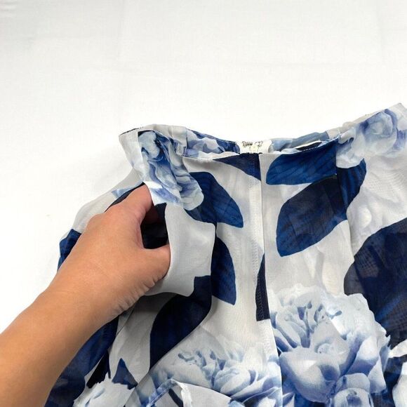 Show Me Your MUMU Blue Floral Short - Picture 6 of 10